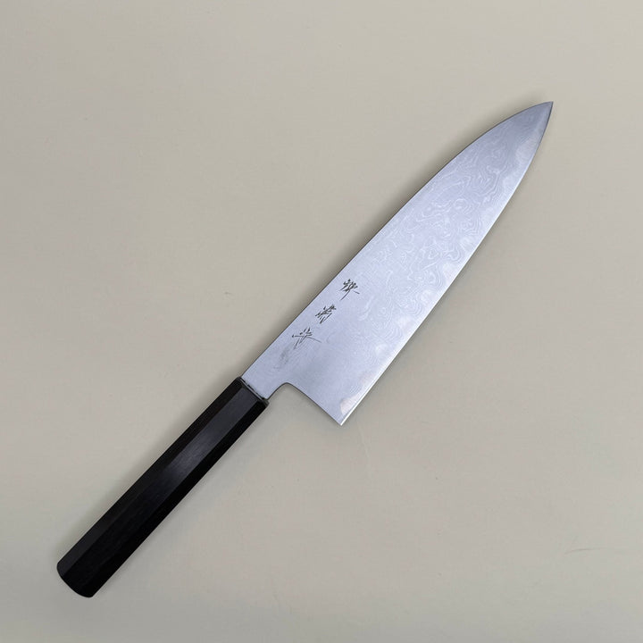 Nakagawa Blue 1 Damascus Gyuto 210mm - Community Cutlery