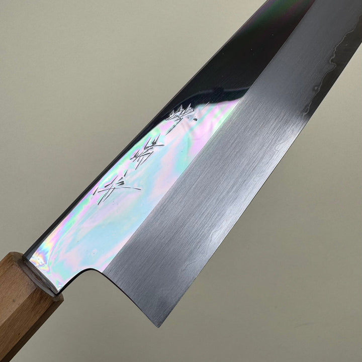 Nakagawa White 1 Gyuto 210mm Mirror Polish with Saya - Community Cutlery