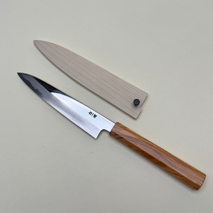 Nakagawa White 1 Petty Knife 150mm Mirror Polish with Saya - Community Cutlery