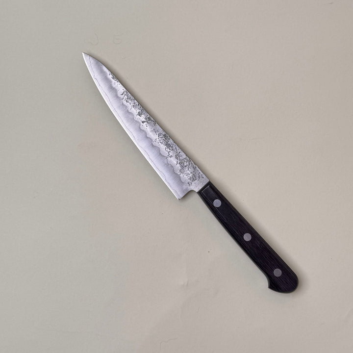 Nashiji Petty 135mm Ginsan Purple Handle - Community Cutlery