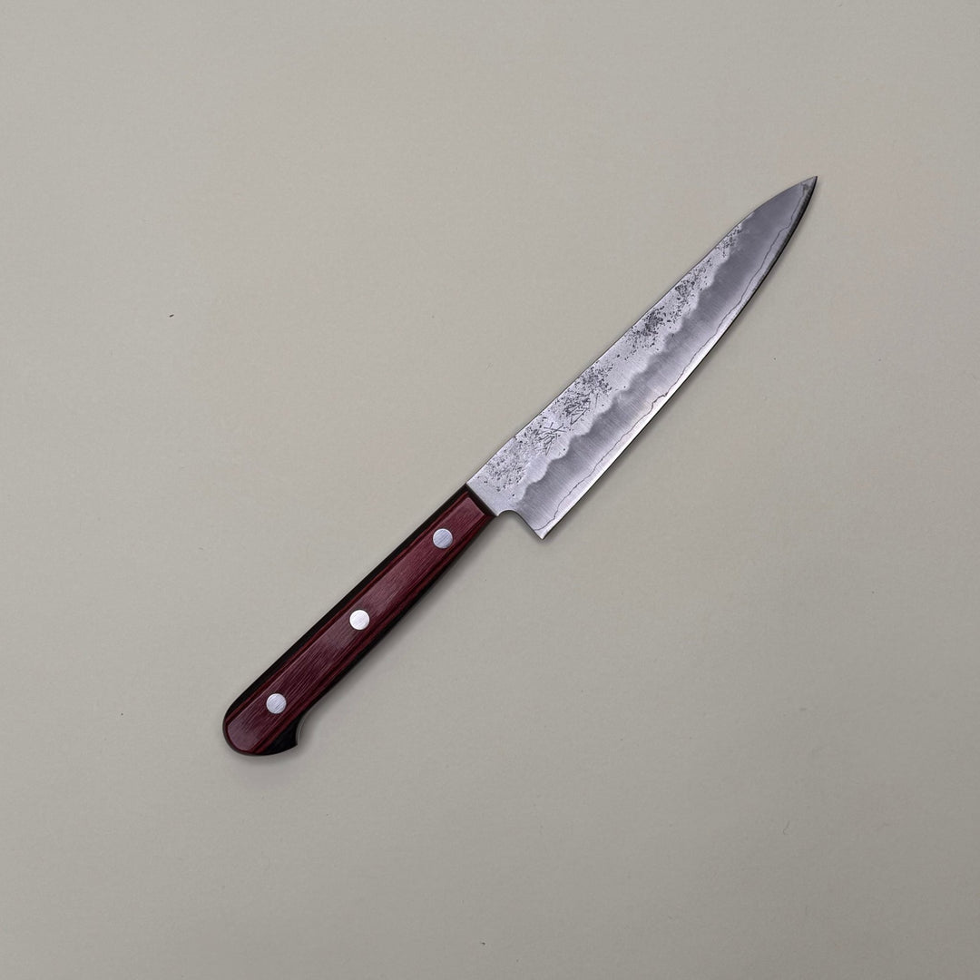 Nashiji Petty 135mm Ginsan Purple Handle - Community Cutlery