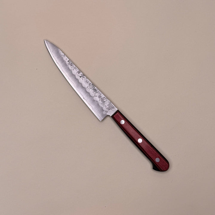 Nashiji Petty 135mm Ginsan Purple Handle - Community Cutlery