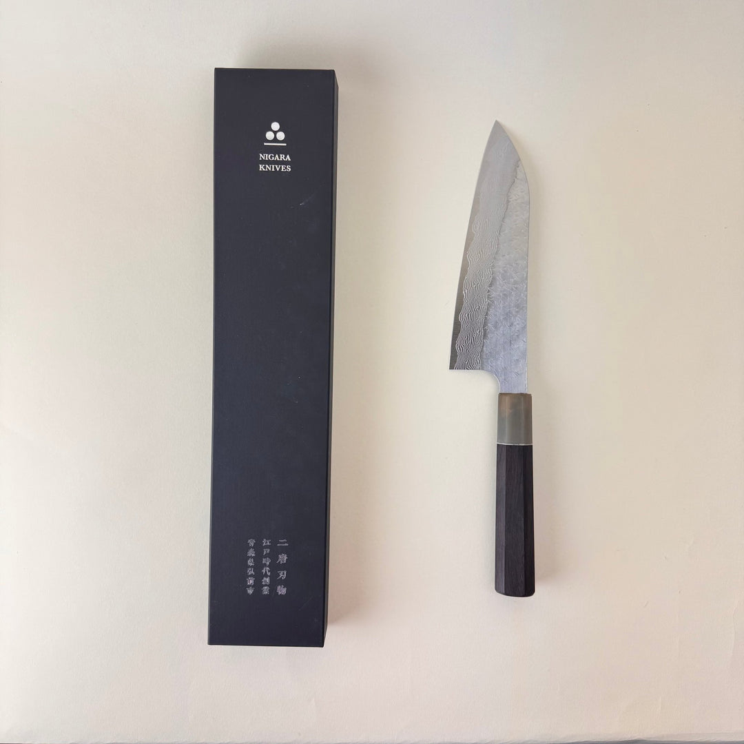 Nigara Hamono SG Strix Santoku - Community Cutlery