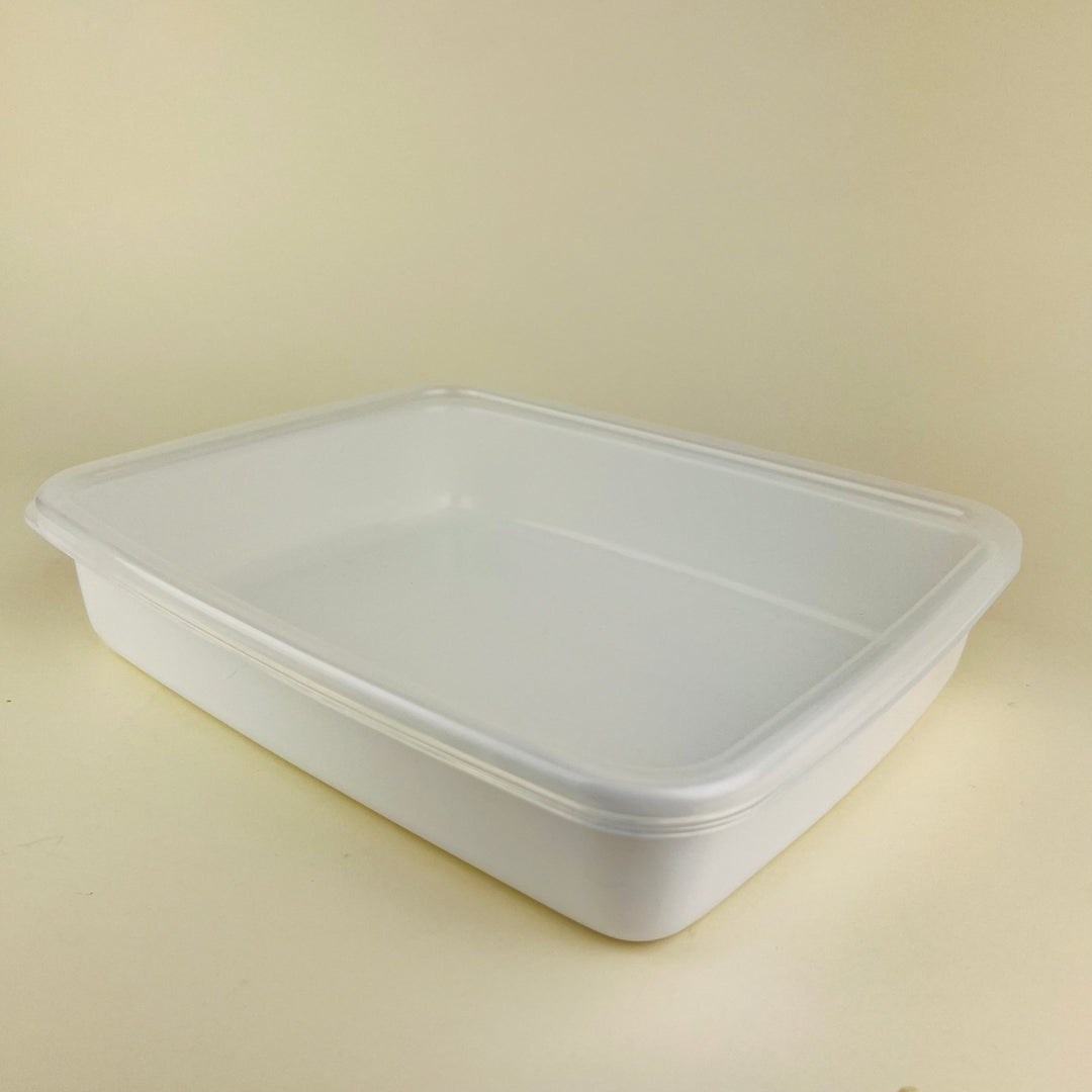 Noda Horo Enamel Baking Tray with Lid - Community Cutlery