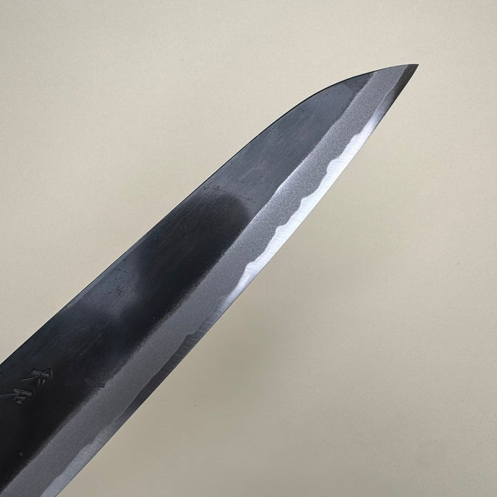 Ohishi Blue 1 kurouchi 210mm Gyuto - Community Cutlery