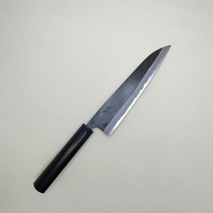 Ohishi Blue 1 kurouchi 210mm Gyuto - Community Cutlery