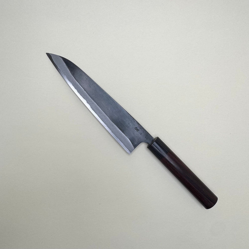 Ohishi Blue 1 kurouchi 210mm Gyuto - Community Cutlery