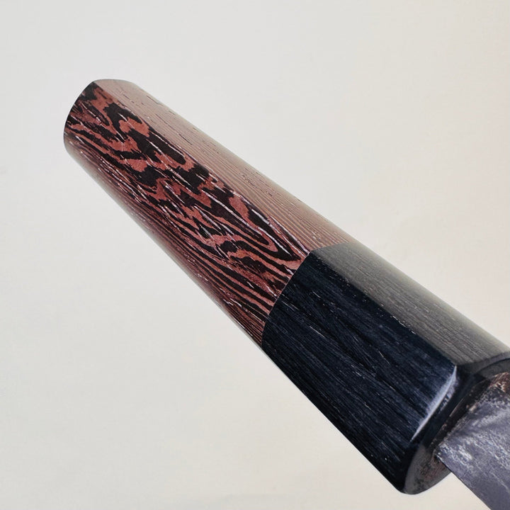 Ohishi Blue 1 Kurouchi Santoku 180mm - Community Cutlery