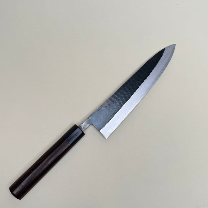 Ohishi Blue 2 Gyuto 210 Kurouchi Tsuchime - Community Cutlery
