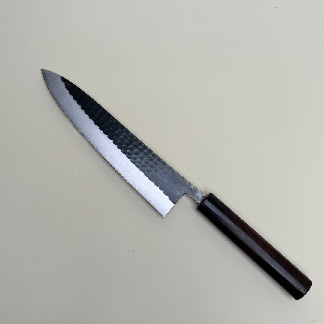 Ohishi Blue 2 Gyuto 210 Kurouchi Tsuchime - Community Cutlery