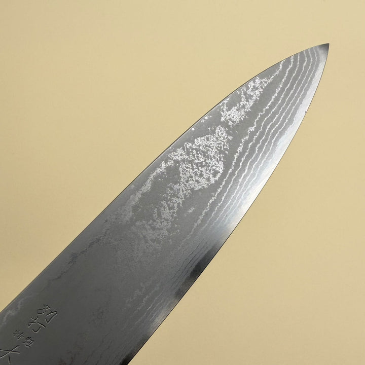 Ohishi Shirogami Gyuto Knife 180mm Suminagashi-knife-Community Cutlery