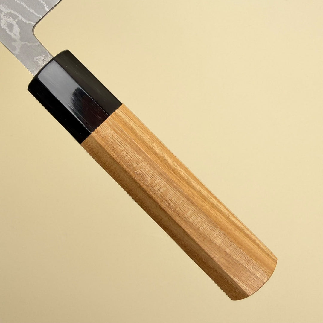 Ohishi Shirogami Gyuto Knife 180mm Suminagashi-knife-Community Cutlery