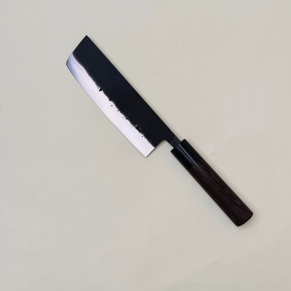 Ohishi SLD Kurouchi Nakiri 165mm - Community Cutlery