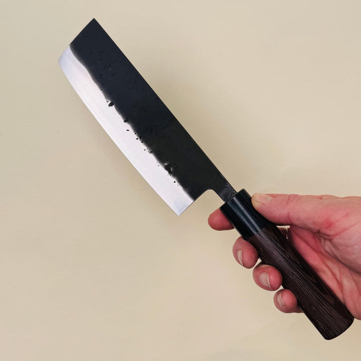 Ohishi SLD Kurouchi Nakiri 165mm - Community Cutlery