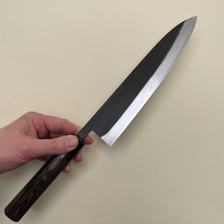 Ohishi SLD Kurouchi Tsuchime Gyuto 240mm - Community Cutlery