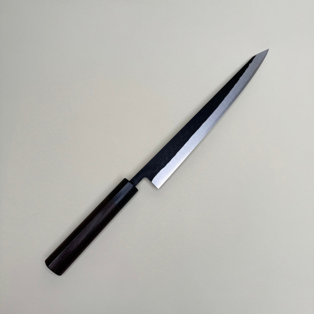 Ohishi SLD Sujihiki 270mm Kurouchi Tsuchime - Community Cutlery