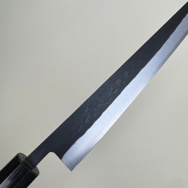 Ohishi SLD Sujihiki 270mm Kurouchi Tsuchime - Community Cutlery