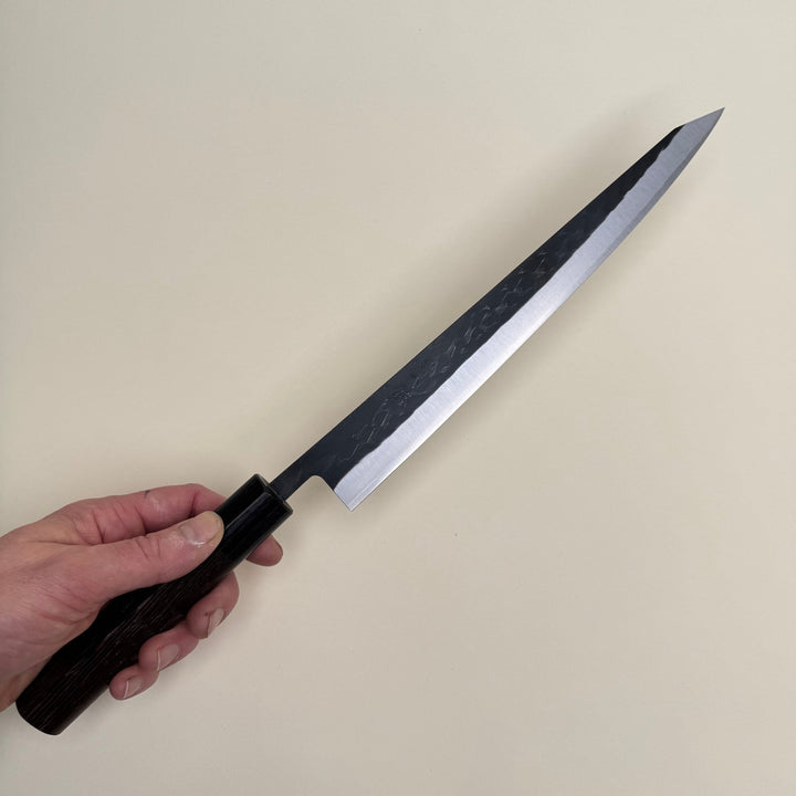 Ohishi SLD Sujihiki 270mm Kurouchi Tsuchime - Community Cutlery