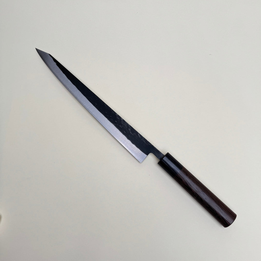 Ohishi SLD Sujihiki 270mm Kurouchi Tsuchime - Community Cutlery