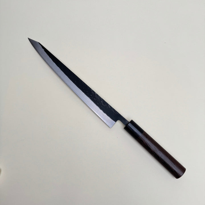 Ohishi SLD Sujihiki 270mm Kurouchi Tsuchime - Community Cutlery