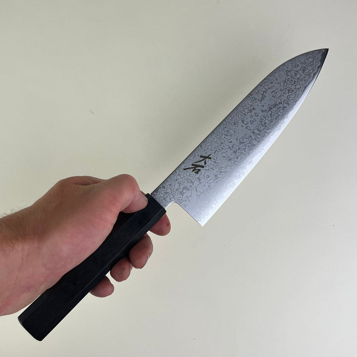 Ohishi - Suminagashi Santoku 165mm - Community Cutlery