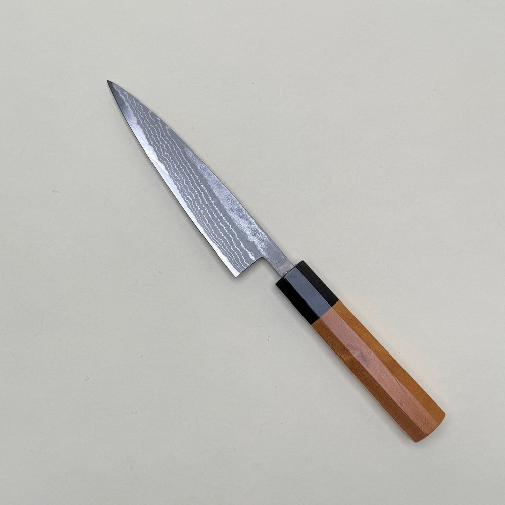 Ohishi White 1 Petty Knife 135mm Suminagashi - Community Cutlery