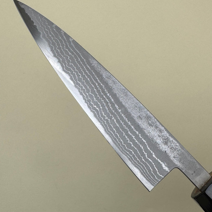 Ohishi White 1 Petty Knife 135mm Suminagashi - Community Cutlery