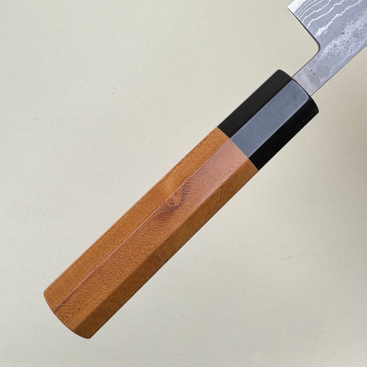 Ohishi White 1 Petty Knife 135mm Suminagashi - Community Cutlery