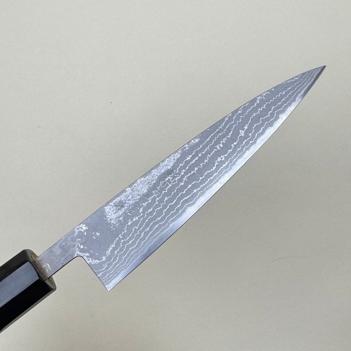 Ohishi White 1 Petty Knife 135mm Suminagashi - Community Cutlery