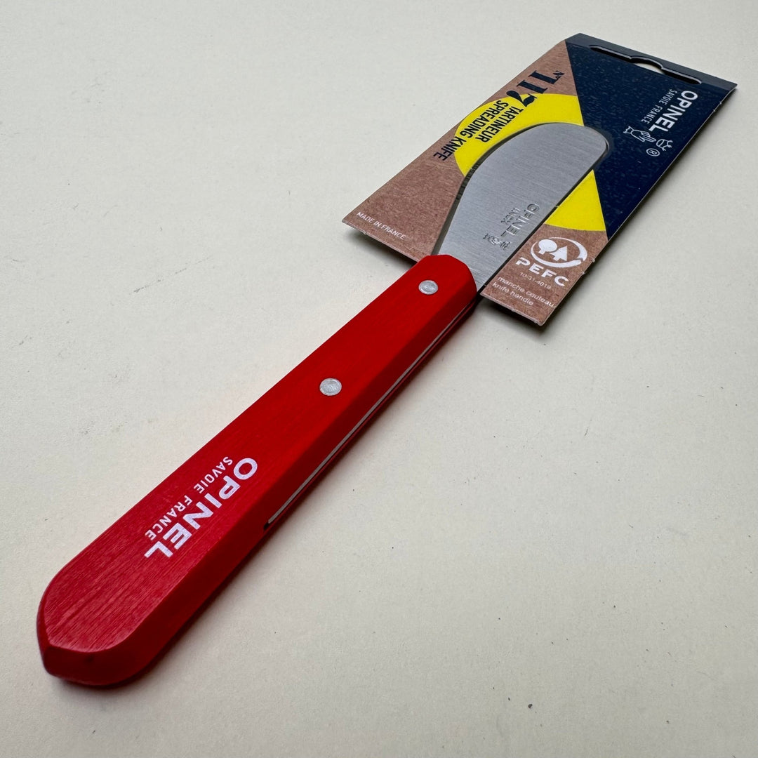 Opinel Spreading Knife - Red - Community Cutlery