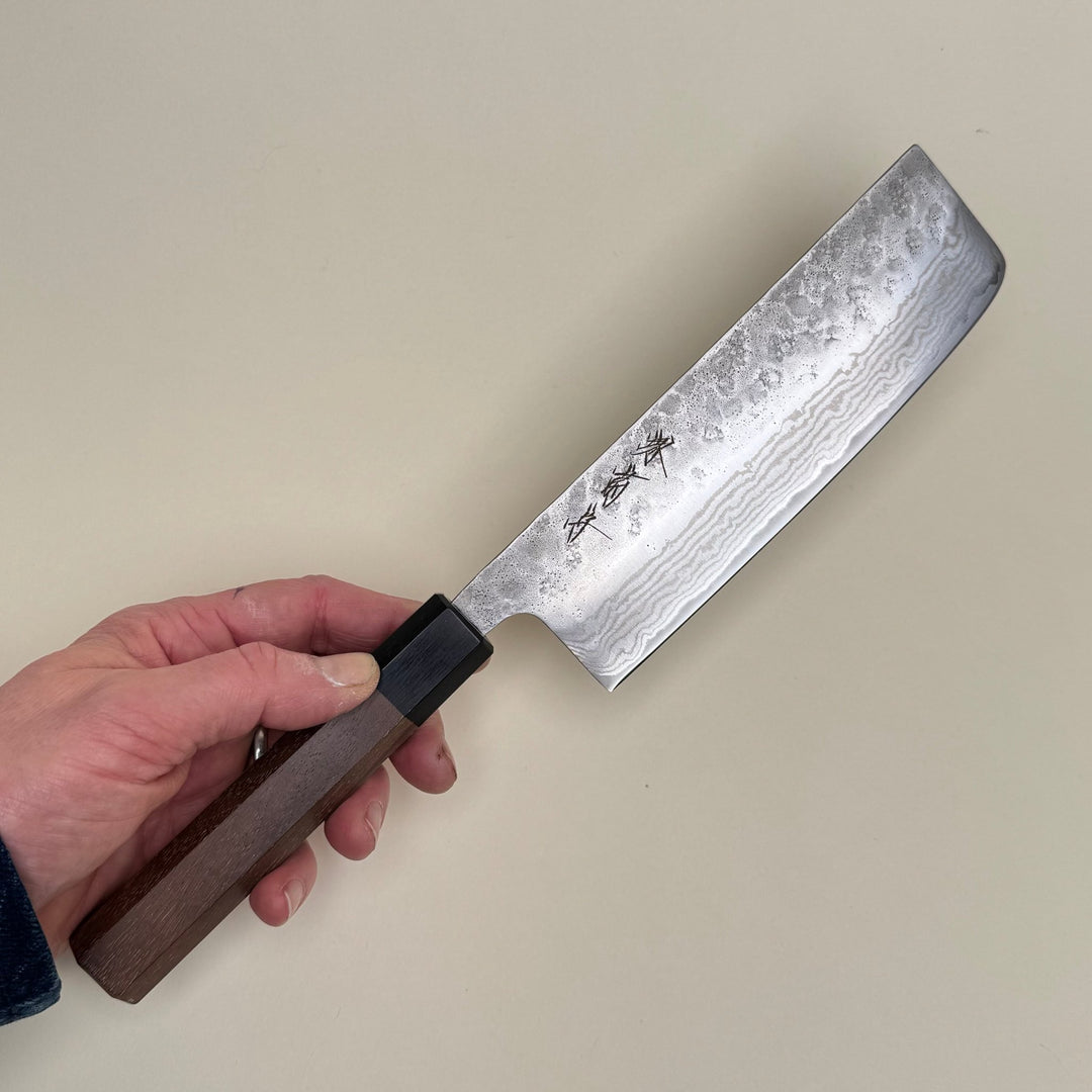 Sakai Kikumori HCD 440C Nakiri 165mm - Community Cutlery