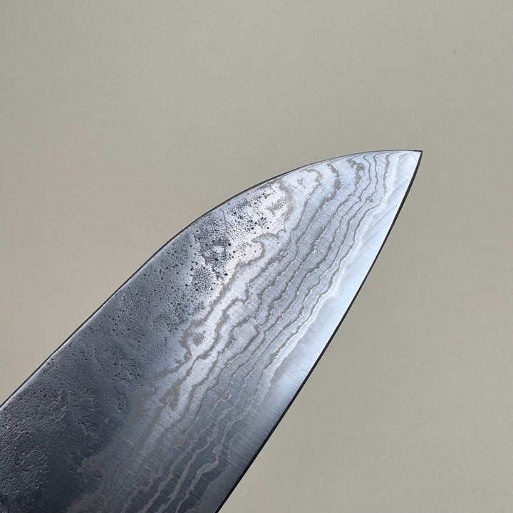 Sakai Kikumori HCD 440C Santoku 165mm Nashiji - Community Cutlery