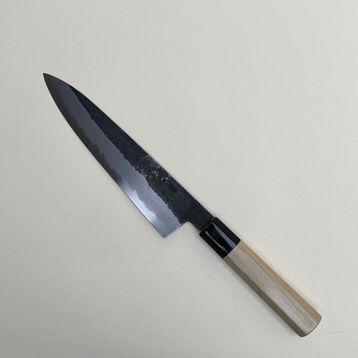 Sakai Kikumori Kikuzuki Kuro Gyuto Knife 210mm - Community Cutlery