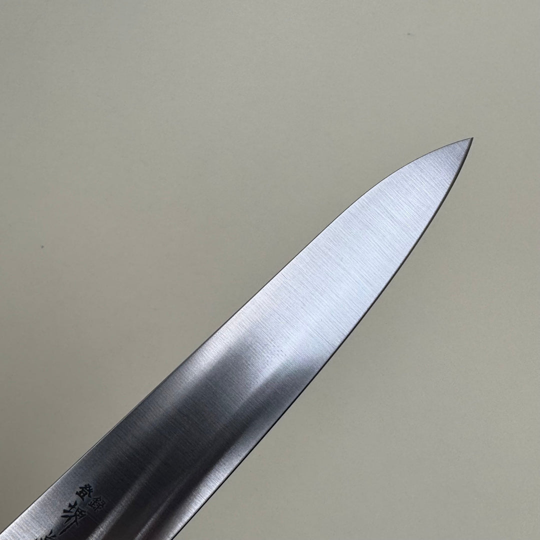 Sakai Kikumori Nihonko SK Carbon Steel Petty 180mm Migaki - Community Cutlery