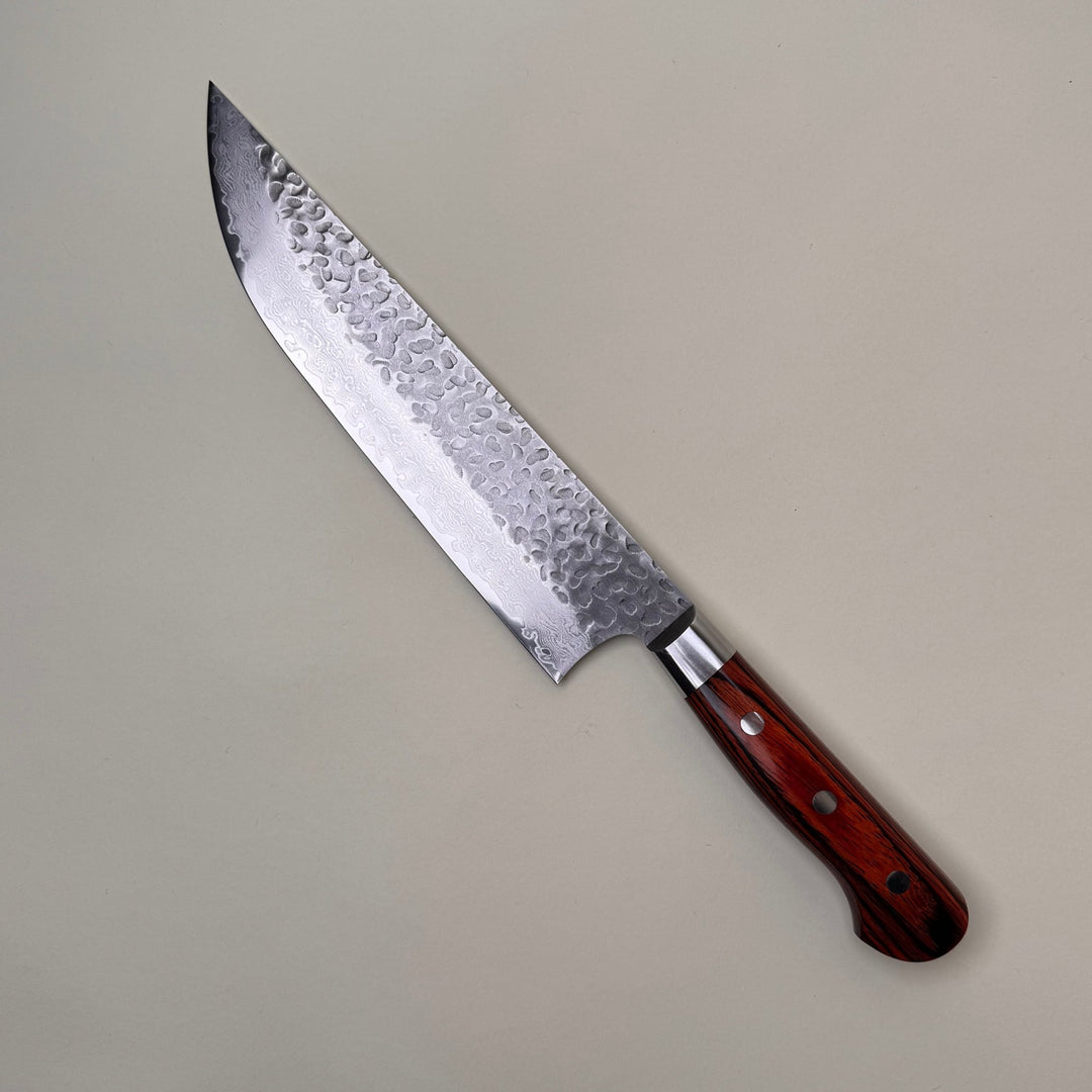 Sakai Takayuki 33 Layer Tsuchime Damascus Butchers Knife 210mm - Community Cutlery