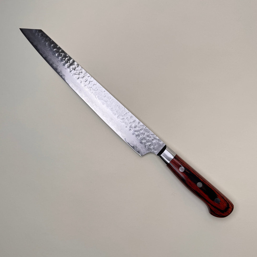 Sakai Takayuki 33 Layer Tsuchime Damascus Kengata Yanagiba 270mm - Community Cutlery