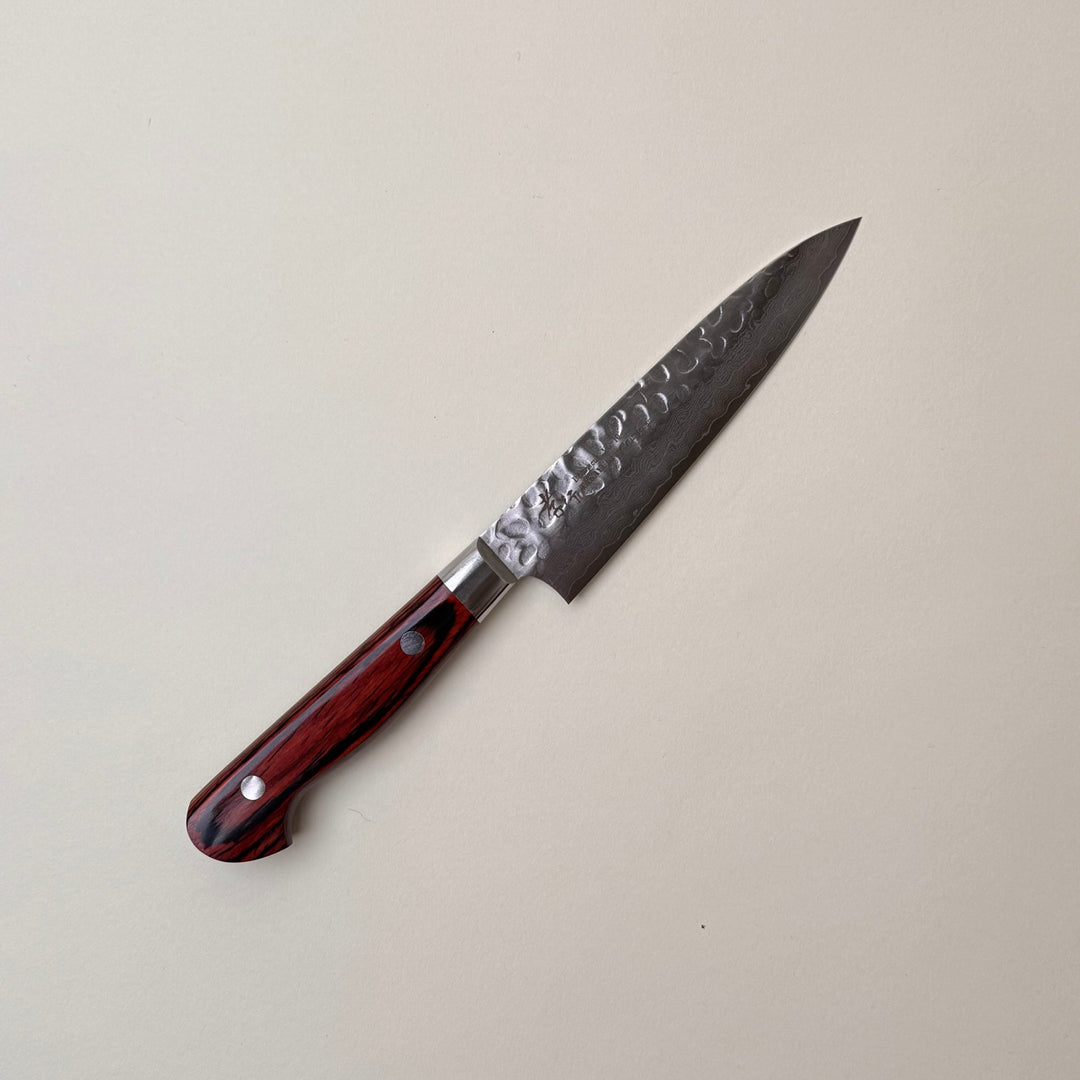 Sakai Takayuki 33 Layer Tsuchime Damascus Petty 120mm - Community Cutlery