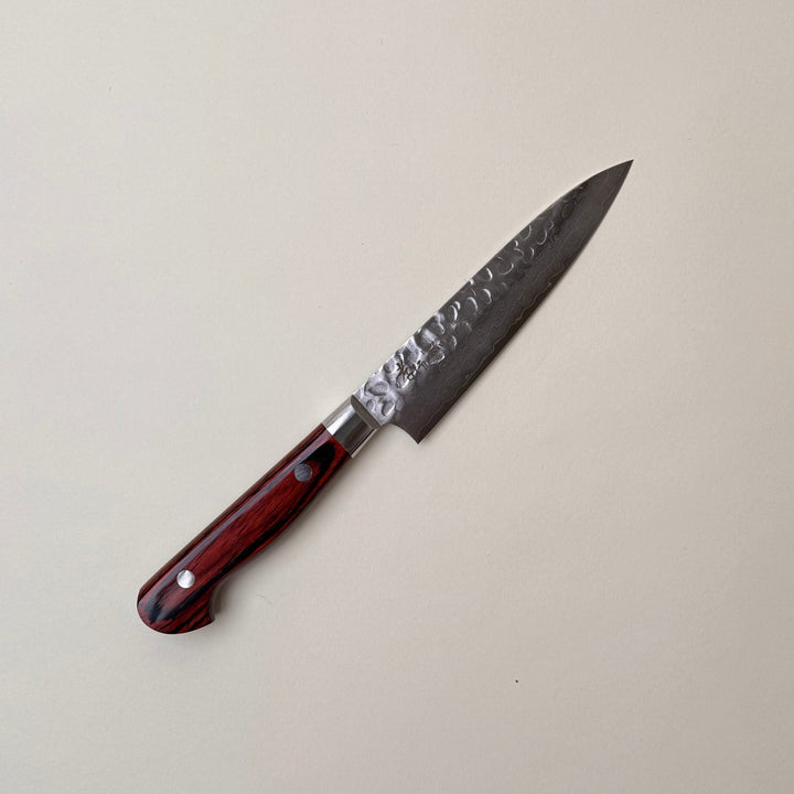 Sakai Takayuki 33 Layer Tsuchime Damascus Petty 120mm - Community Cutlery