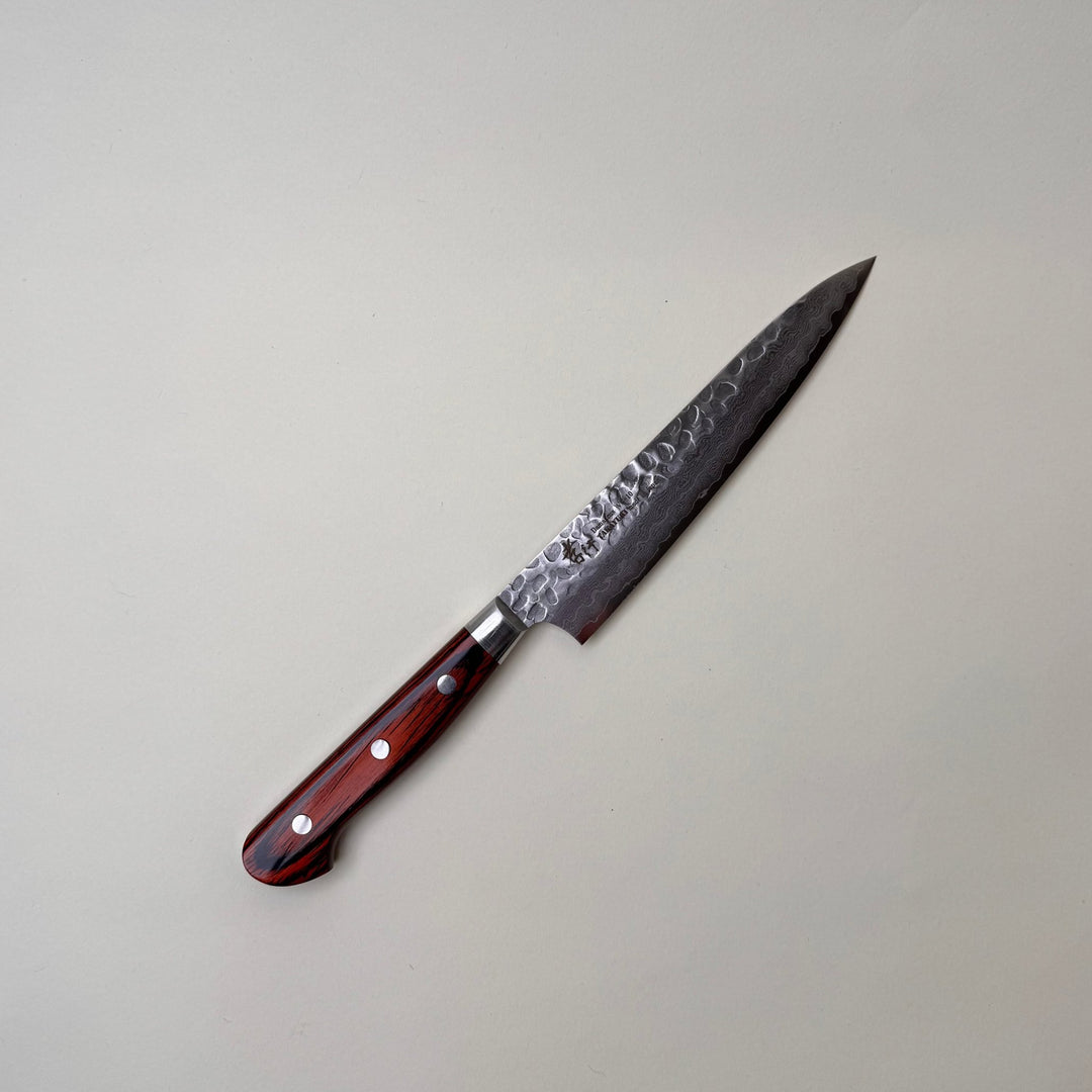 Sakai Takayuki 33 Layer Tsuchime Damascus Petty 150mm - Community Cutlery