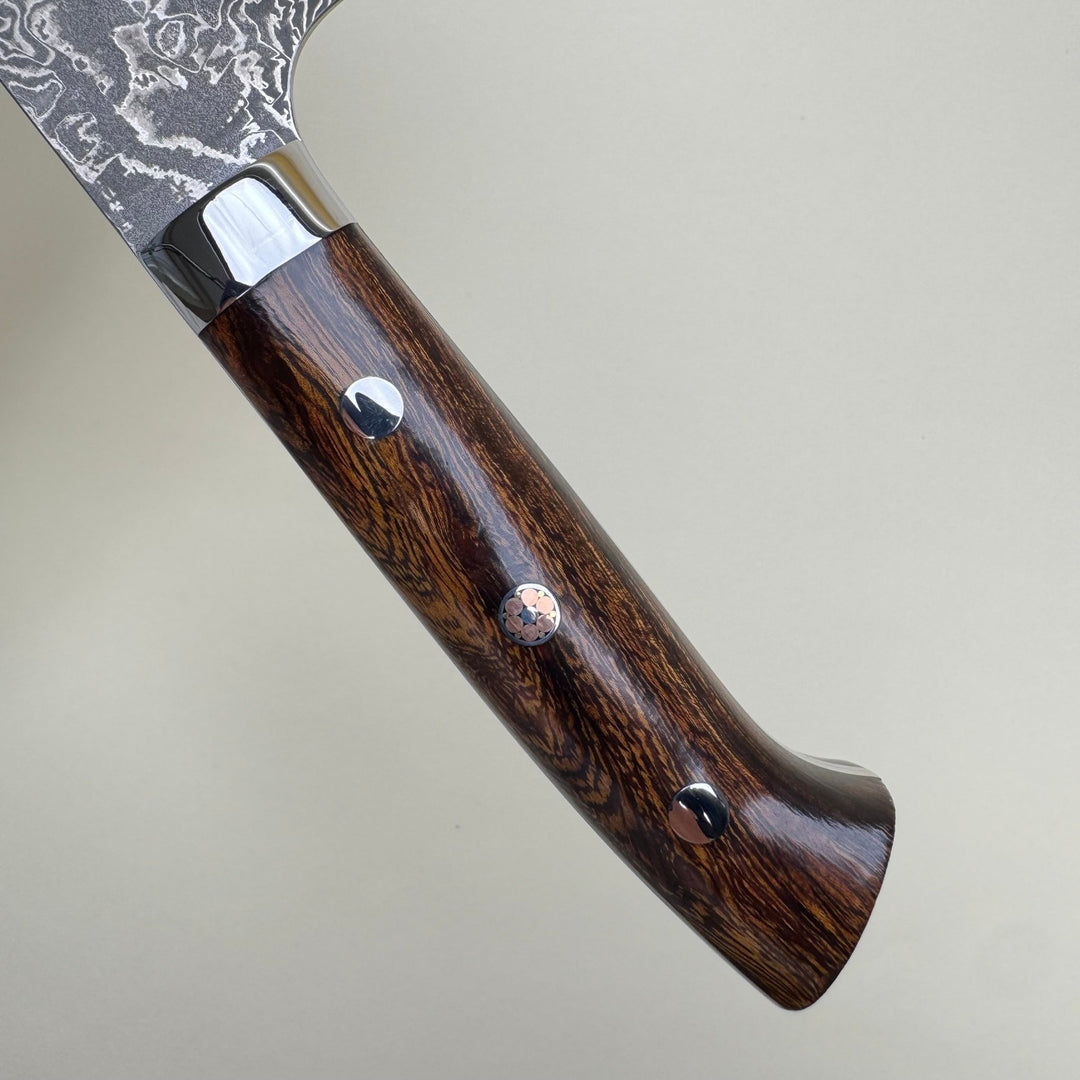 Takeshi Saji Super Gold 2 Gyuto 210mm Damascus - Community Cutlery