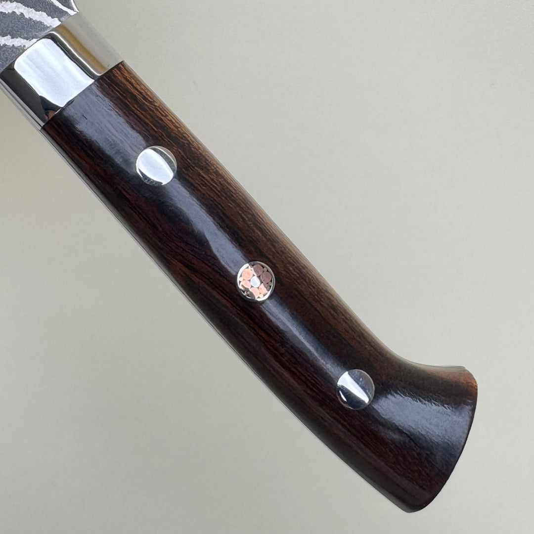 Takeshi Saji Super Gold 2 Petty 150mm Damascus - Community Cutlery