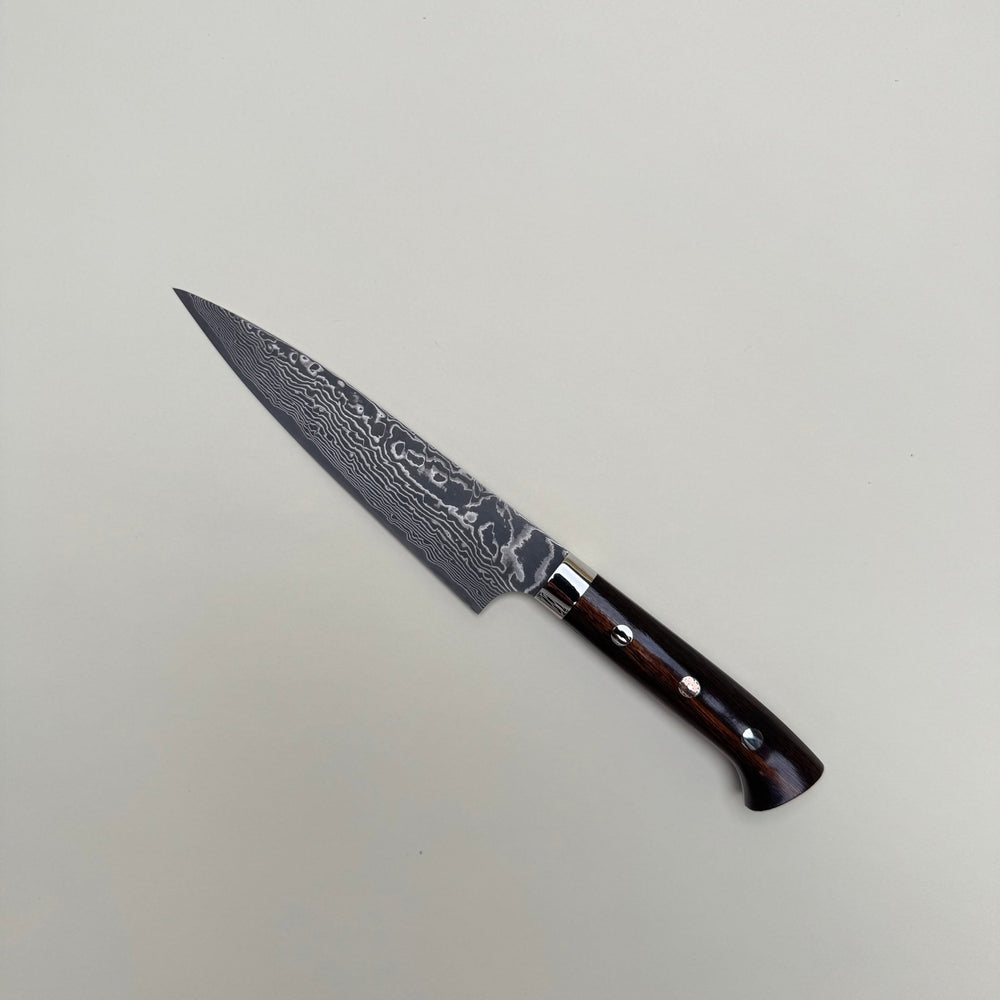 Takeshi Saji Super Gold 2 Petty 150mm Damascus - Community Cutlery