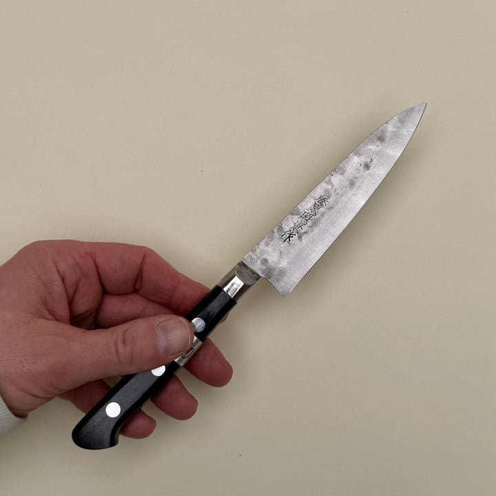 Teruyasa Fujiwara Maboroshi White 1 Petty 120mm Migaki - Community Cutlery