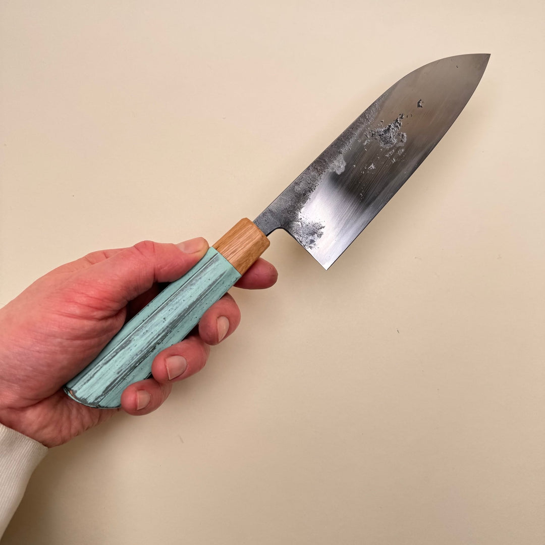 Thornwood Forge Kurouchi Santoku 160mm - Community Cutlery