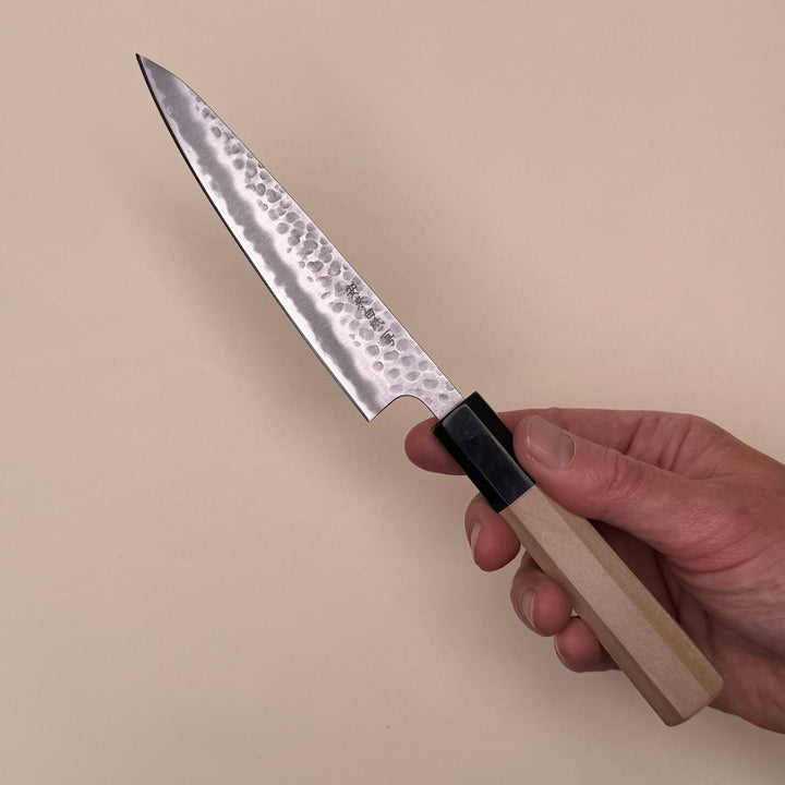 Tschuime Petty 135mm White 2 Magnolia Handle - Community Cutlery