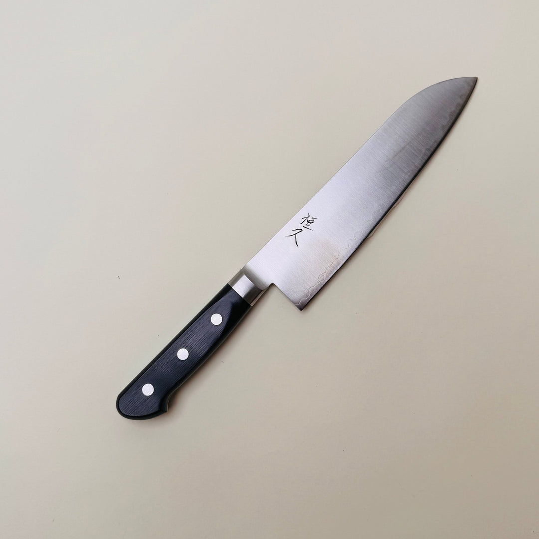 Tsunehisa 440C Migaki Santoku 180mm - Community Cutlery