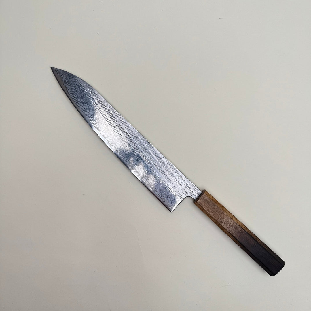 Tsunehisa Nawame AUS10 Gyuto 240mm Damascus - Community Cutlery