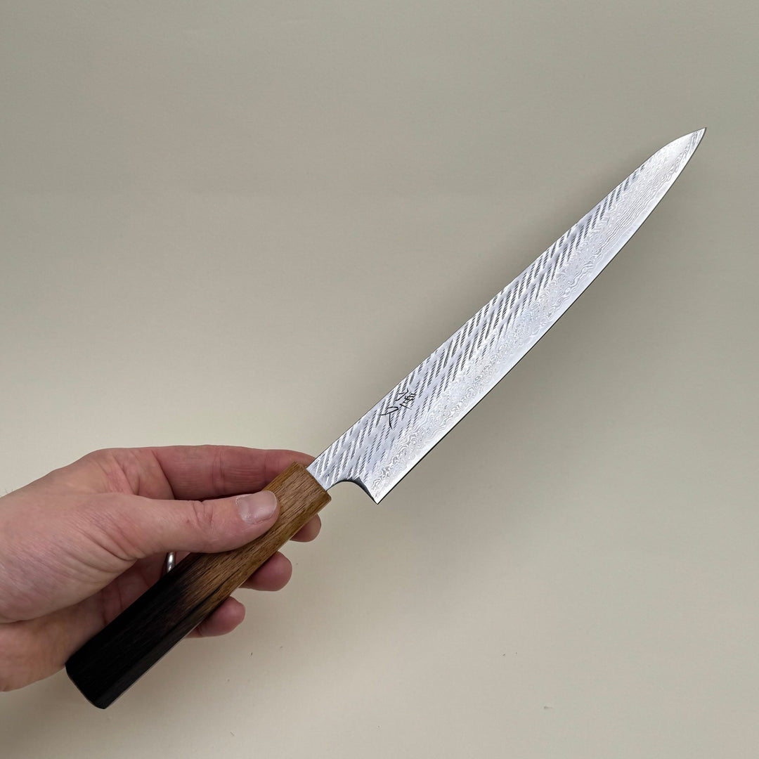 Tsunehisa Nawame AUS10 Sujihiki Knife 240mm Damascus - Community Cutlery