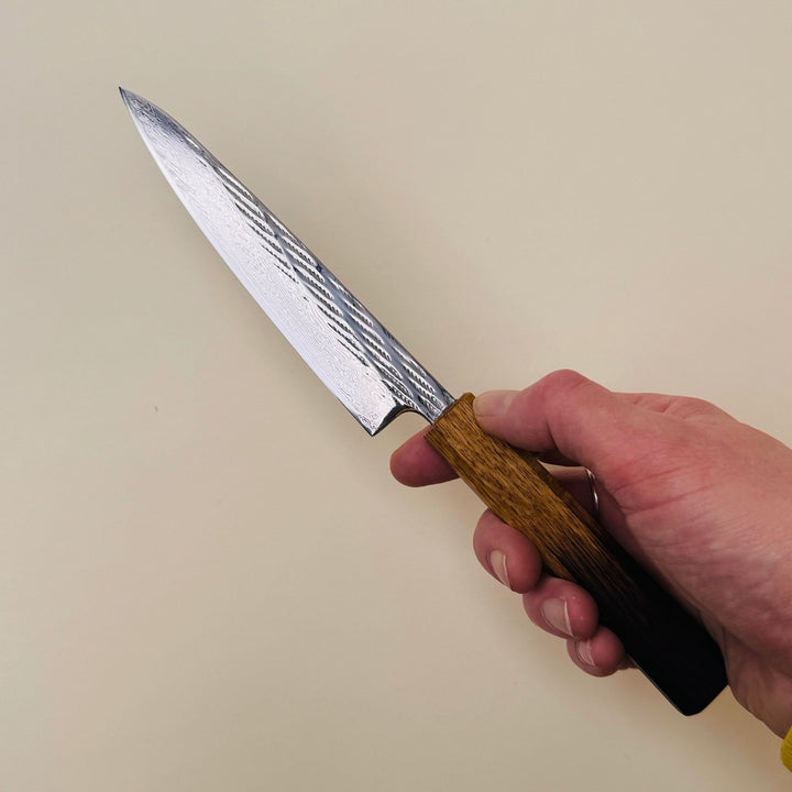 Tsunehisa Nawame Damascus Petty 135mm - Community Cutlery