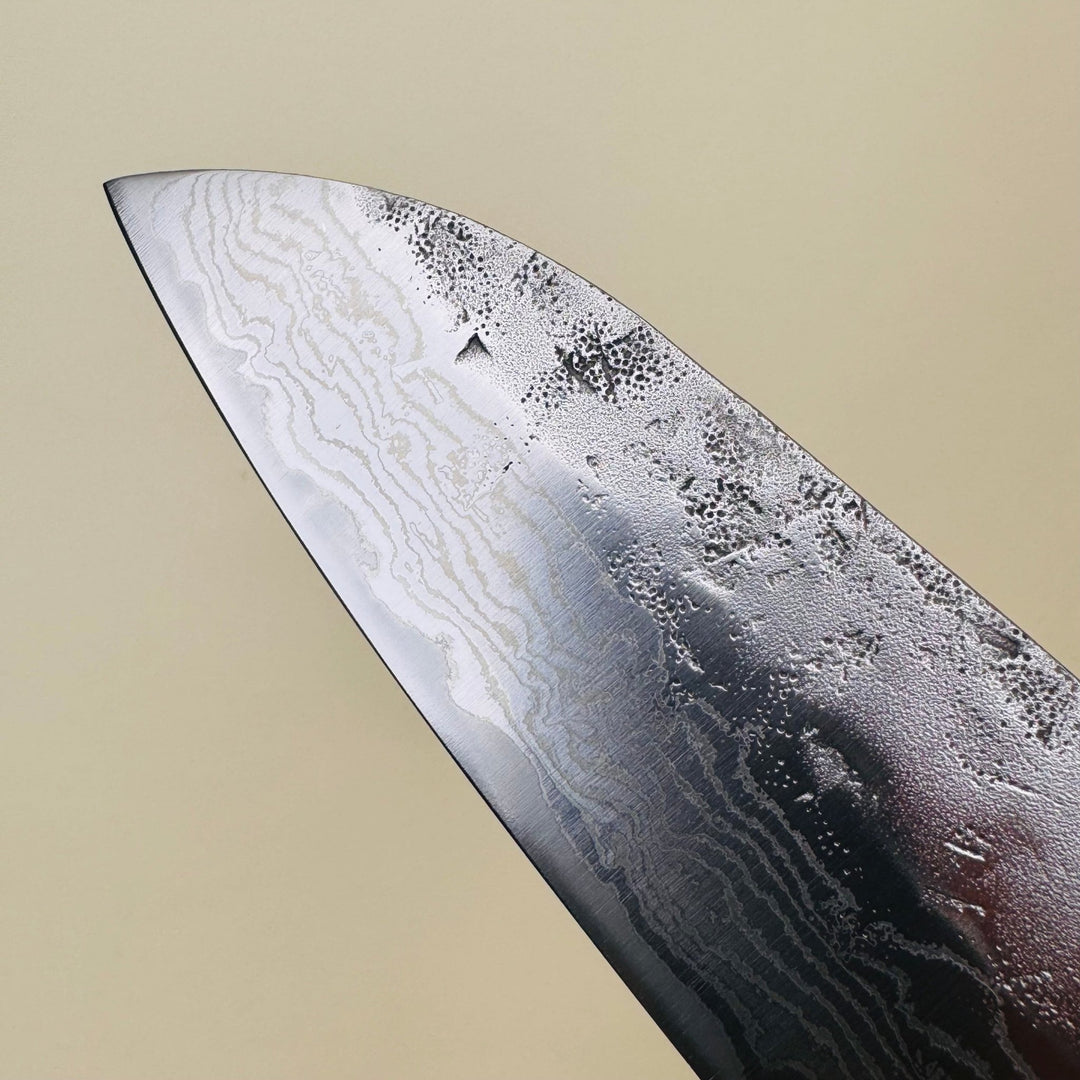 Tsunehisa Washiji Damascus Santoku 165mm - Community Cutlery